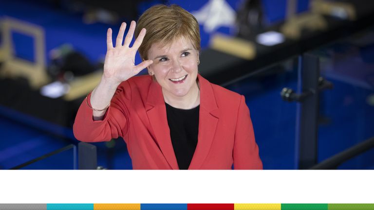 &#39;Scotland&#39;s future always has to be in Scotland&#39;s hands,&#39; Nicola Sturgeon told Sky News