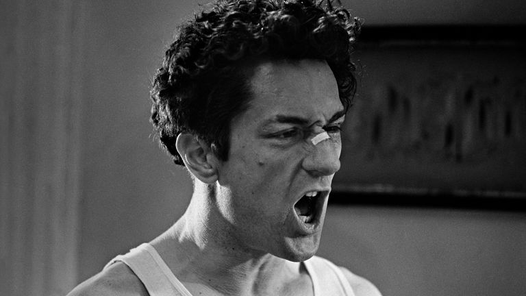 Robert De Niro in Raging Bull. Pic: Brian Hamill courtesy of Coattail Publications