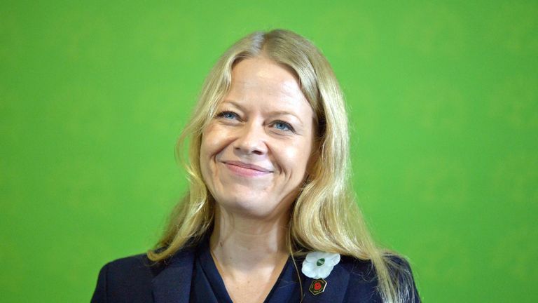 'We're now the third party across many parts of the UK,' co-leader Sian Berry says