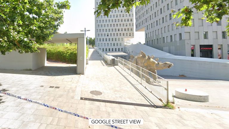 The man's family had reported him missing just hours before he was found