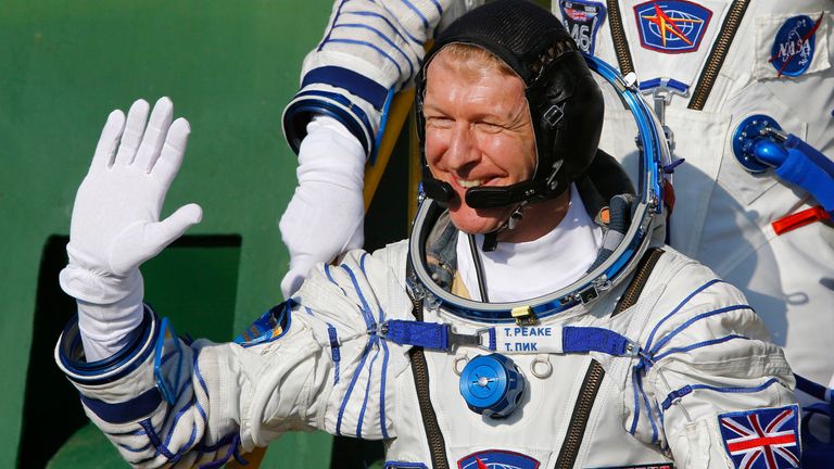 Tim Peake became the first official British astronaut to walk in space in January 2016 