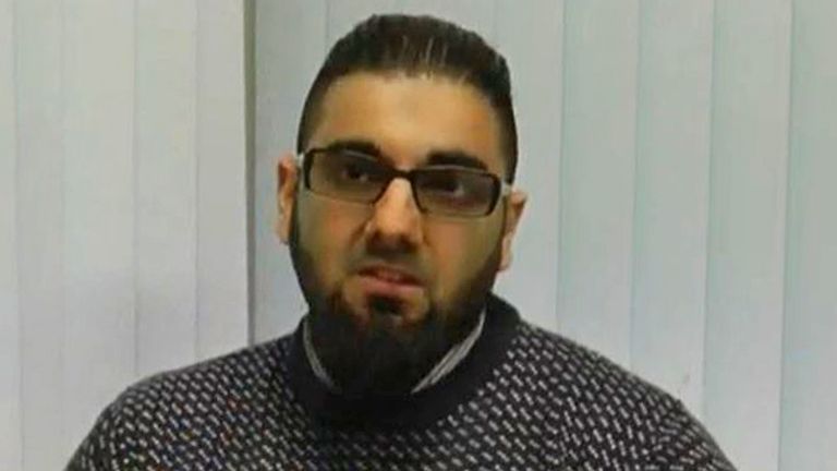 Usman Khan recorded a &#39;thank-you&#39; message for a Learning Together event in Cambridge in March 2019