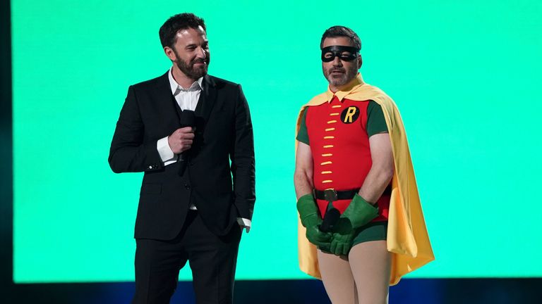 Ben Affleck and Jimmy Kimmel