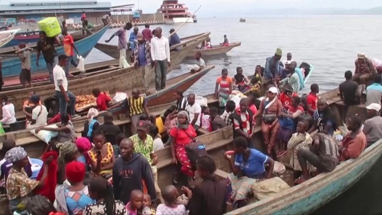 Thousands flee Goma 