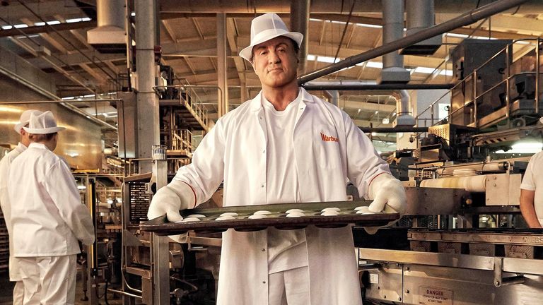Sylvester Stallone in a 2015 Warburtons advert. Pic: AP