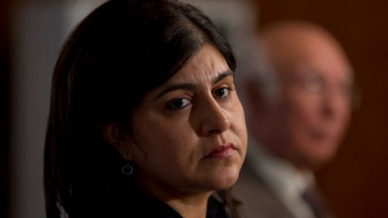Baroness Warsi spoke to Sky News after Professor Swaran Singh gave a internal report about Conservative process over Islamophobia