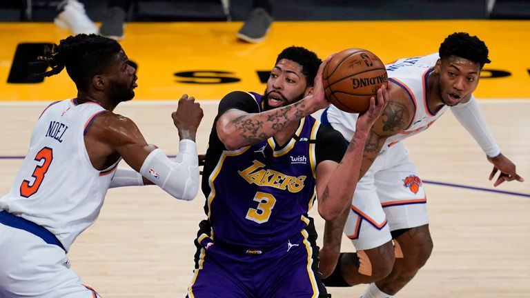 NBA Wk21: Knicks 99-101 Lakers (OT)