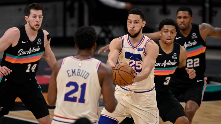 Embiid impresses as 76ers beat Spurs