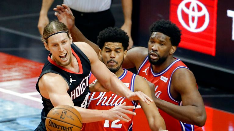 NBA Wk20: Sixers 135-115 Rockets