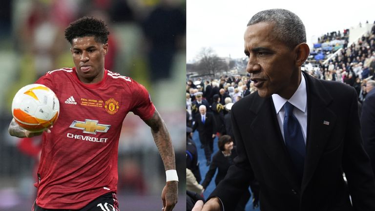 Obama: Rashford way ahead of me when I was 23