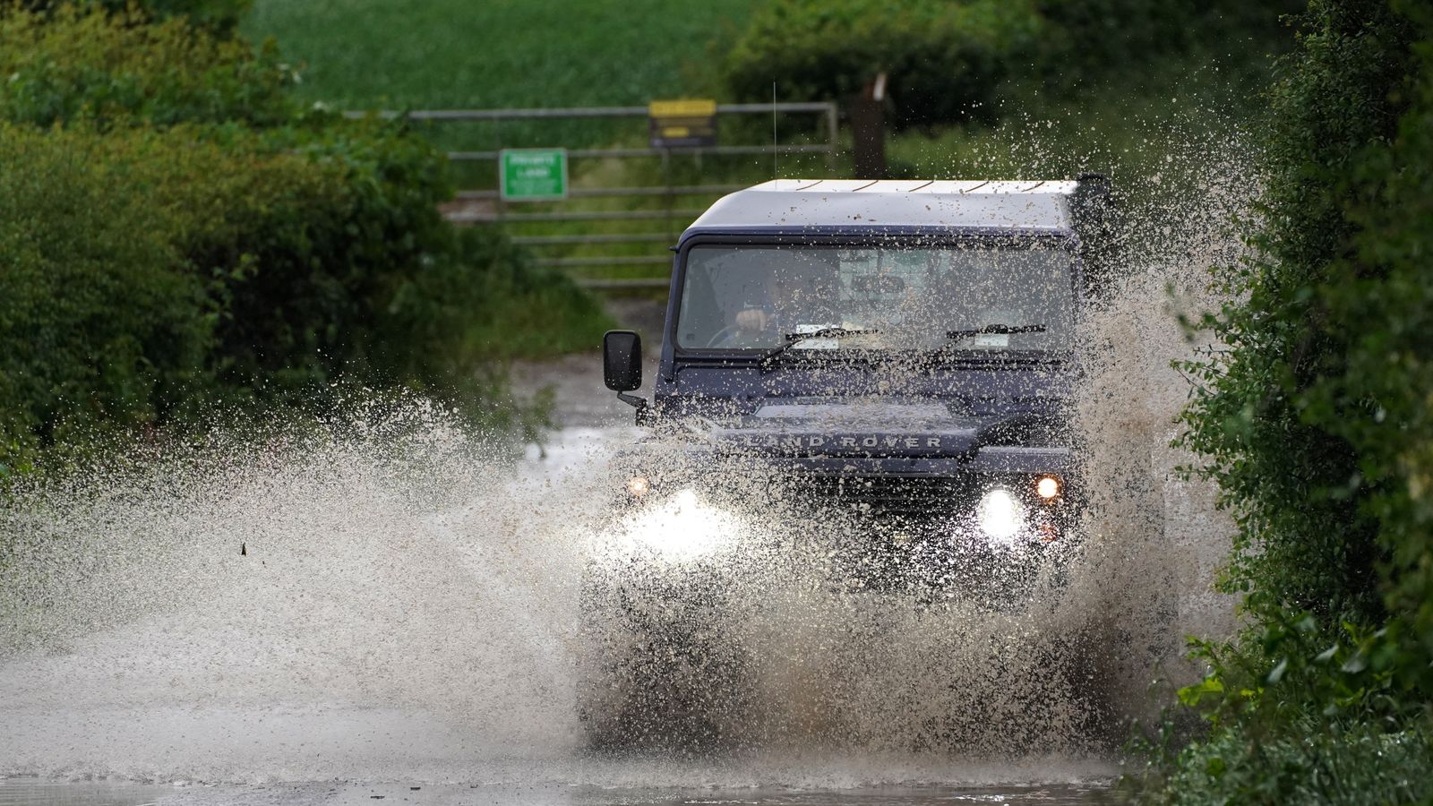 UK weather: Flood warnings for the weekend after parts of South East see month’s worth of rain in one day