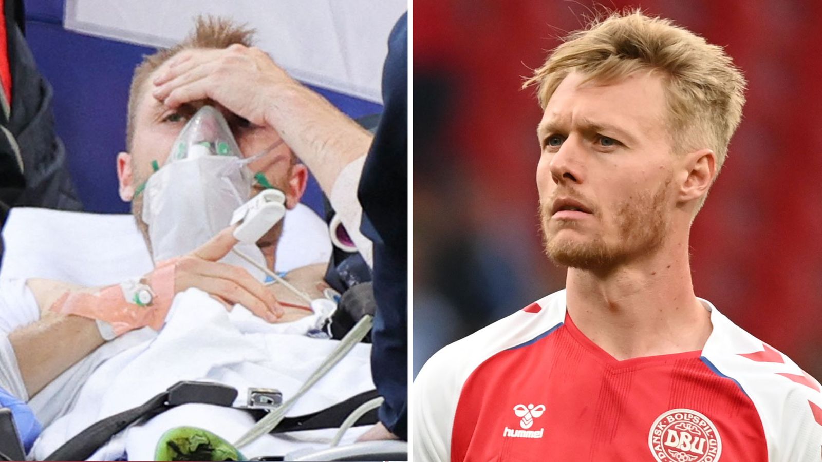 Euro 2020: Denmark captain Simon Kjaer hailed a hero for ...