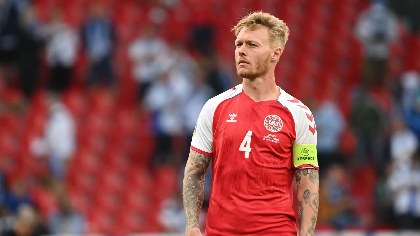 Euro 2020: Denmark captain Simon Kjaer hailed a hero for 'life-saving ...