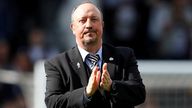 Rafael Benitez has been linked with a return to Merseyside, but this time with Everton. File pic