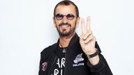 Ringo Starr poses for a portrait at the Sunset Marquis in Los Angeles in 2019. Pic: Rebecca Cabage/Invision/AP
