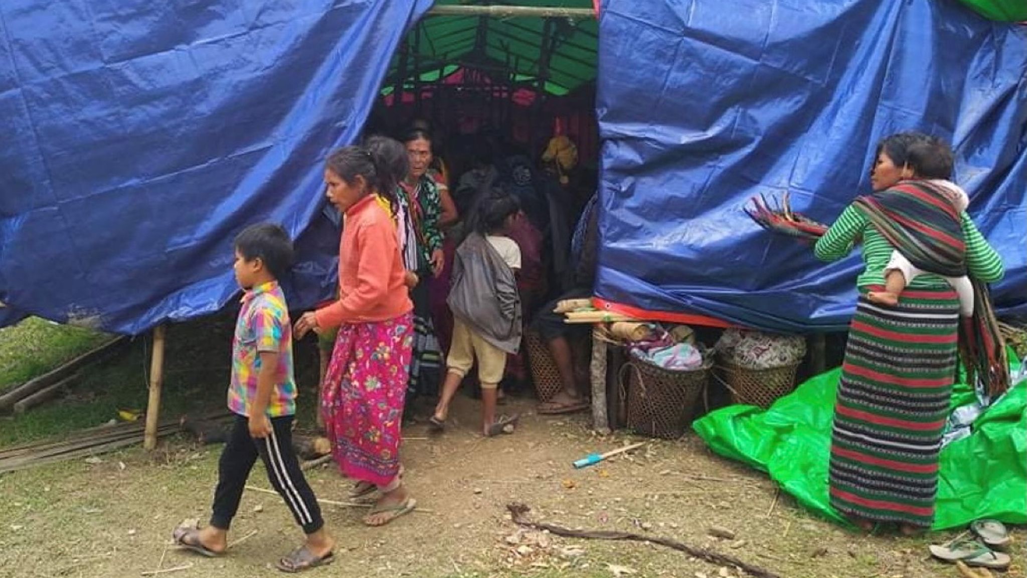 Myanmar 100 000 Forced From Homes In Border State Amid Fighting As Un Concerned At