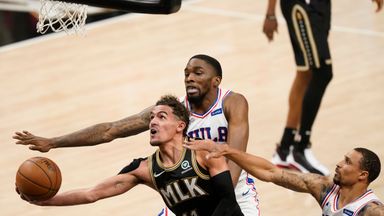 Game 4: 76ers 100-103 Hawks