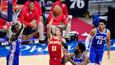 Game 2: Hawks 102-118 76ers