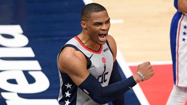Westbrook's triple-double halts 76ers