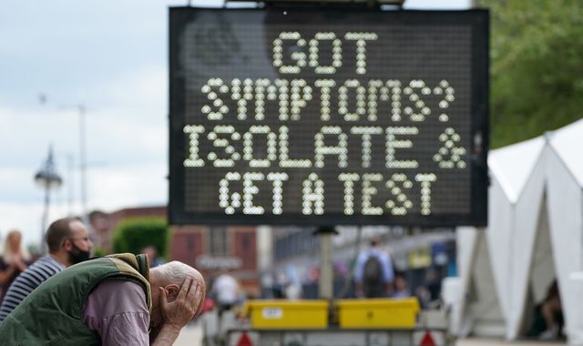COVID-19: Another 7,540 coronavirus cases reported in UK - highest daily figure since late February - Vimarsana News