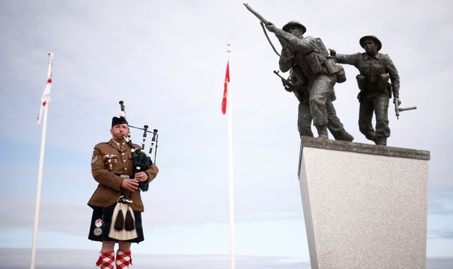 D-Day: Prince Charles praises 'courage and sacrifice' of those who died as new memorial opens - Vimarsana News