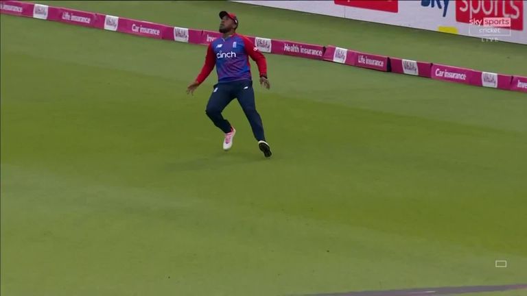 Perera caught by Jordan | Video | Watch TV Show | Sky Sports