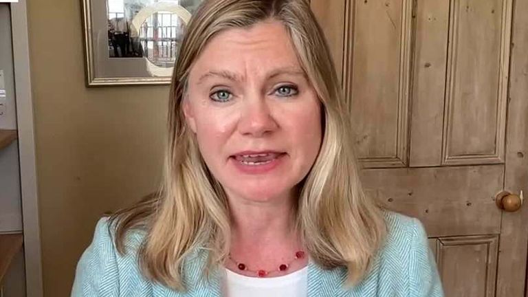 Justine Greening giver her reaction to government announcement on education. 