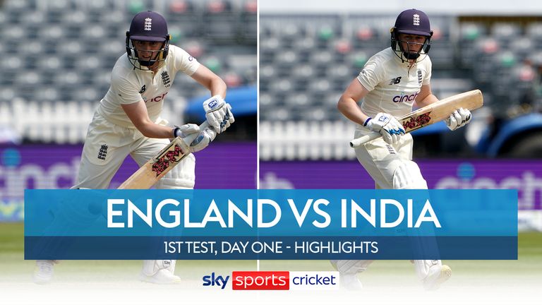 England Women Vs India Women T1 D1 Highlights Video Watch Tv Show Sky Sports