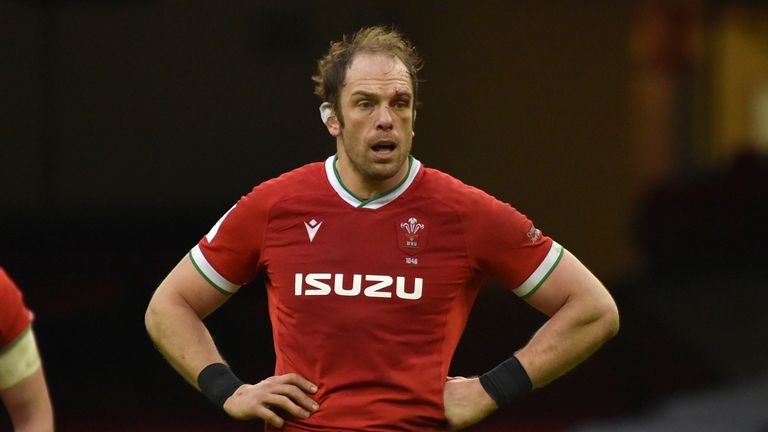 Les Lions ont perdu leur capitaine Alun Wyn Jones sur blessure 