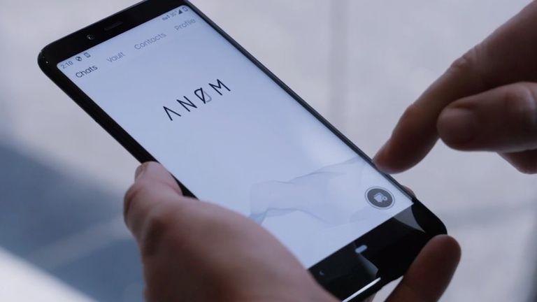The ANOM app supposedly offered secure encrypted messaging. Source: Australian Federal Police
