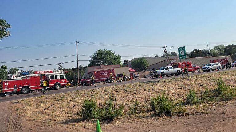 Photo : Facebook / District médical et d'incendie de Timber Mesa