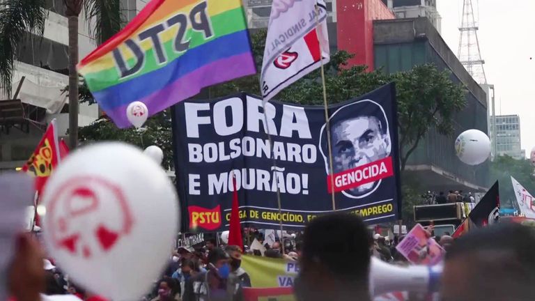 Anti-Bolsonaro protests grip Brazil