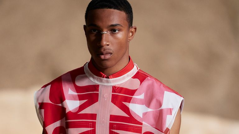 Burberry spring/summer menswear 2022 Pic: Burberry