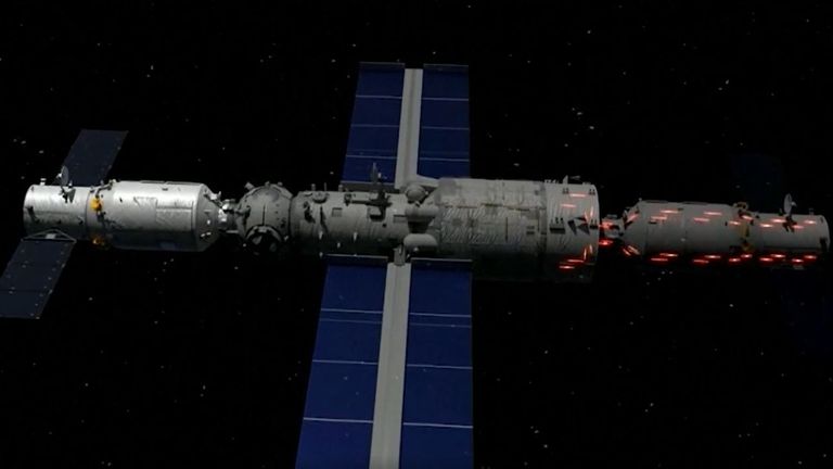 China releases animation of planned space dock procedure