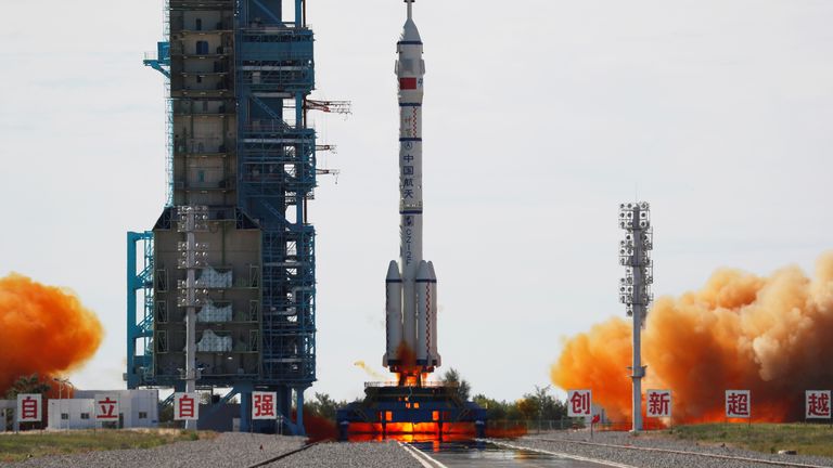 This is China&#39;s first crewed mission in five years