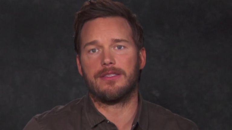 Sky News caught up with actor Chris Pratt to discuss the release of  his new film The Tomorrow War.