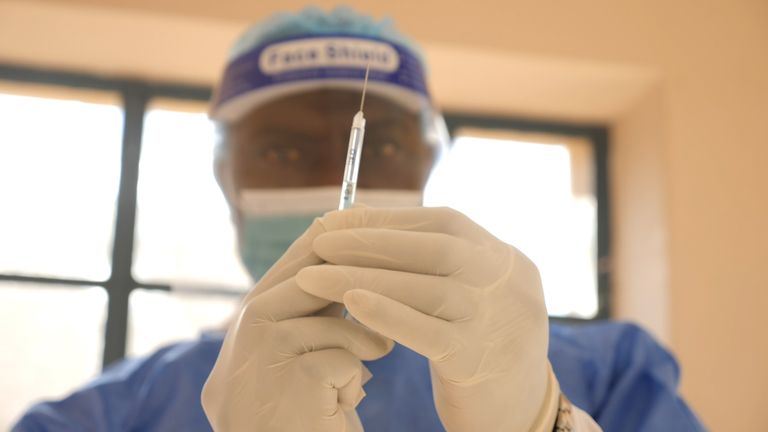 Only 1% of the public has been inoculated in sub-Saharan Africa