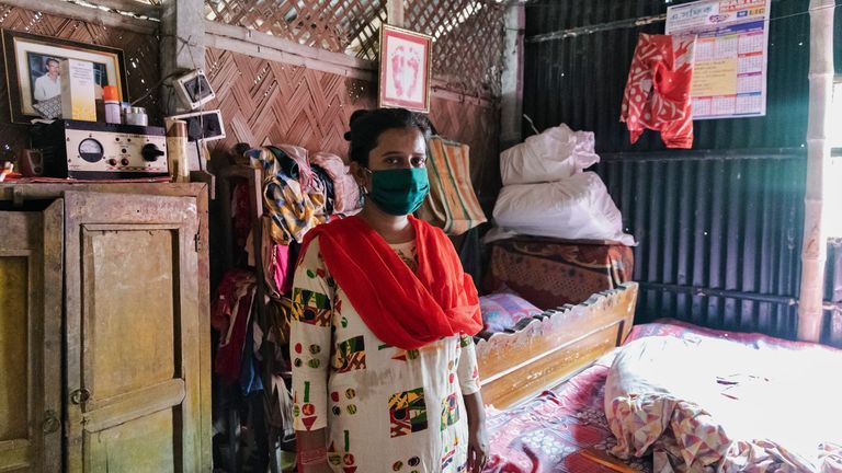 'We have suffered from lack of food for many days' - Tanushree Adhikari describes the fallout from cyclone Amphan in India in 2020. Pic: ShelterBox