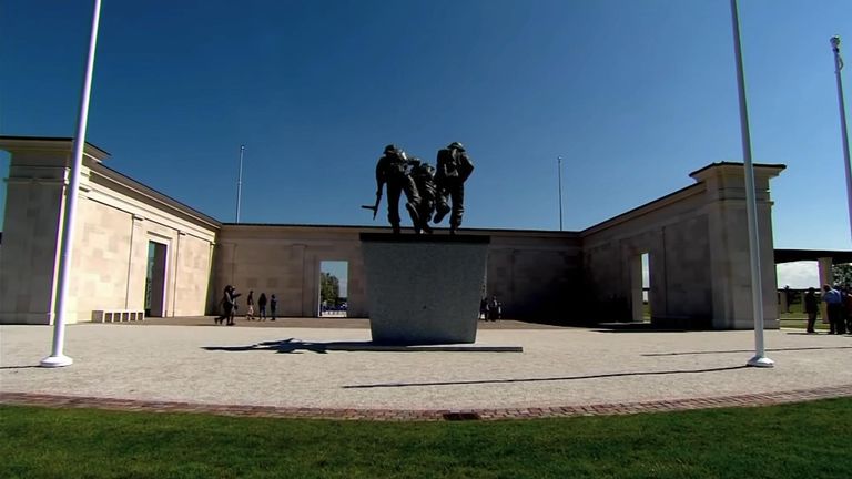New D-Day memorial unveiled in Normandy