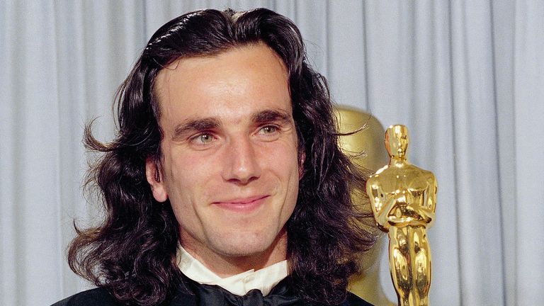 Daniel Day-Lewis won the best actor Oscar for his performance in My Left Foot. Pic: AP