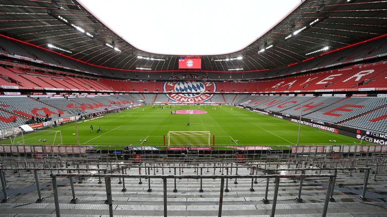 The Football Arena Munich is also known as Bayern Munich&#39;s homeground of the Allianz Stadium