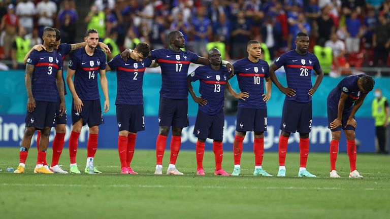 France had been favourites to win the tournament Pic: AP