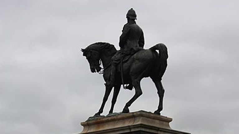 Statue du comte Frederick Roberts à Glasgow.  Photo : Stephencdickson