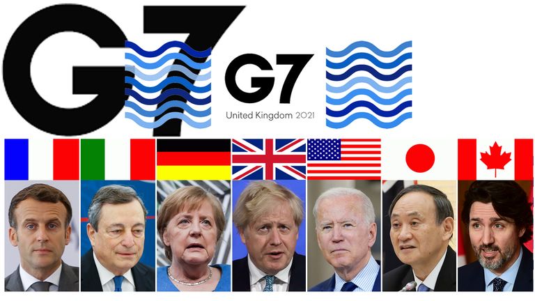 What is the G7? 2021 summit sees Boris Johnson host Biden, Macron and  others in Cornwall | Politics News | Sky News