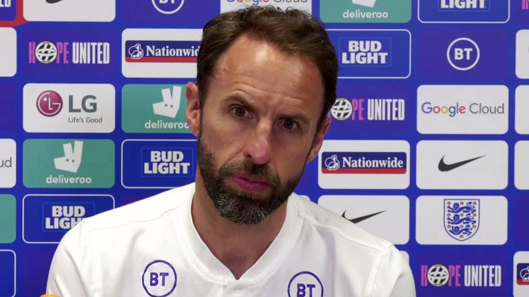 Gareth Southgate said the team was &#39;collectively really disappointed&#39; about the booing