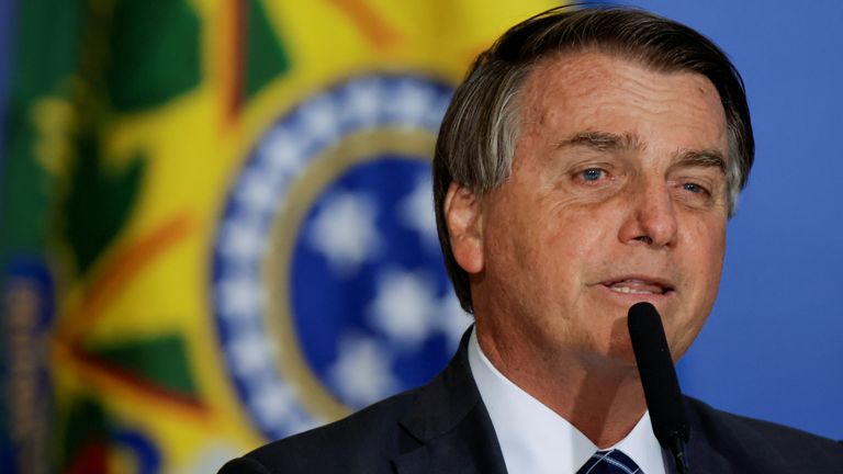 Mr Bolsonaro does not have a great record of protecting the Amazon