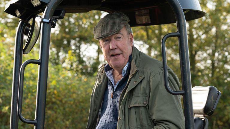 Jeremy Clarkson in Clarkson's Farm. Pic: Amazon Prime Video