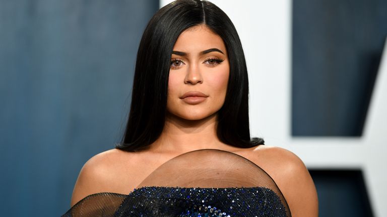 Kylie Jenner bei der Vanity Fair Oscars Party im Jahr 2020. Bild: AP