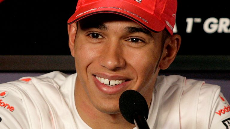 Lewis Hamilton avait 22 ans lorsqu'il a débuté en Formule 1