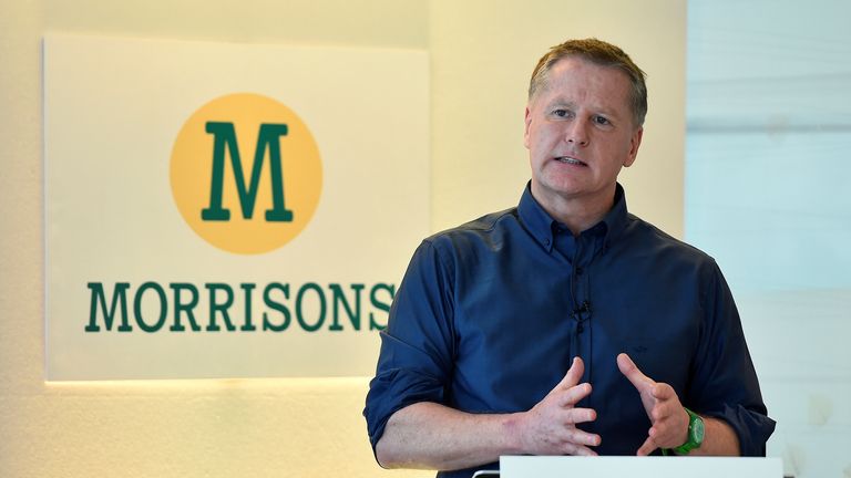 David Potts, chief executive of Morrisons